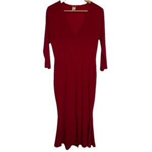 Wall St Vintage Red Dancing Dress XL